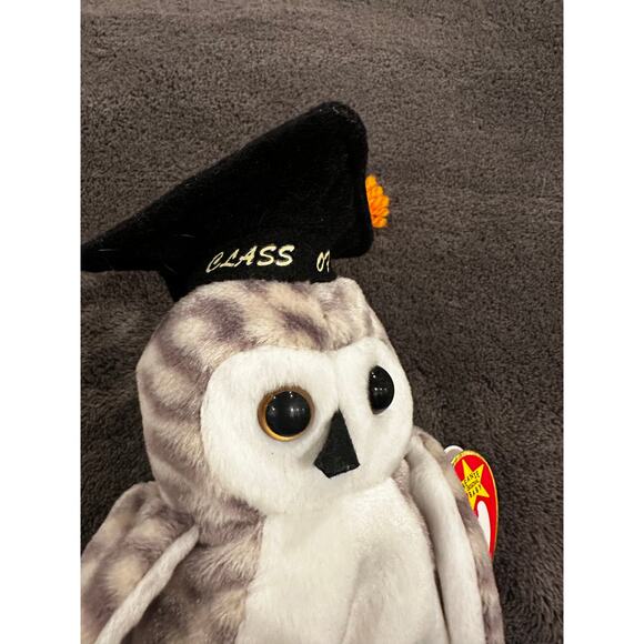 TY Beanie Baby - Wiser- MWMTs Stuffed Animal Toy - Picture 3 of 8